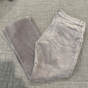 Bluish/Gray Corduroy Pants from Pilcro